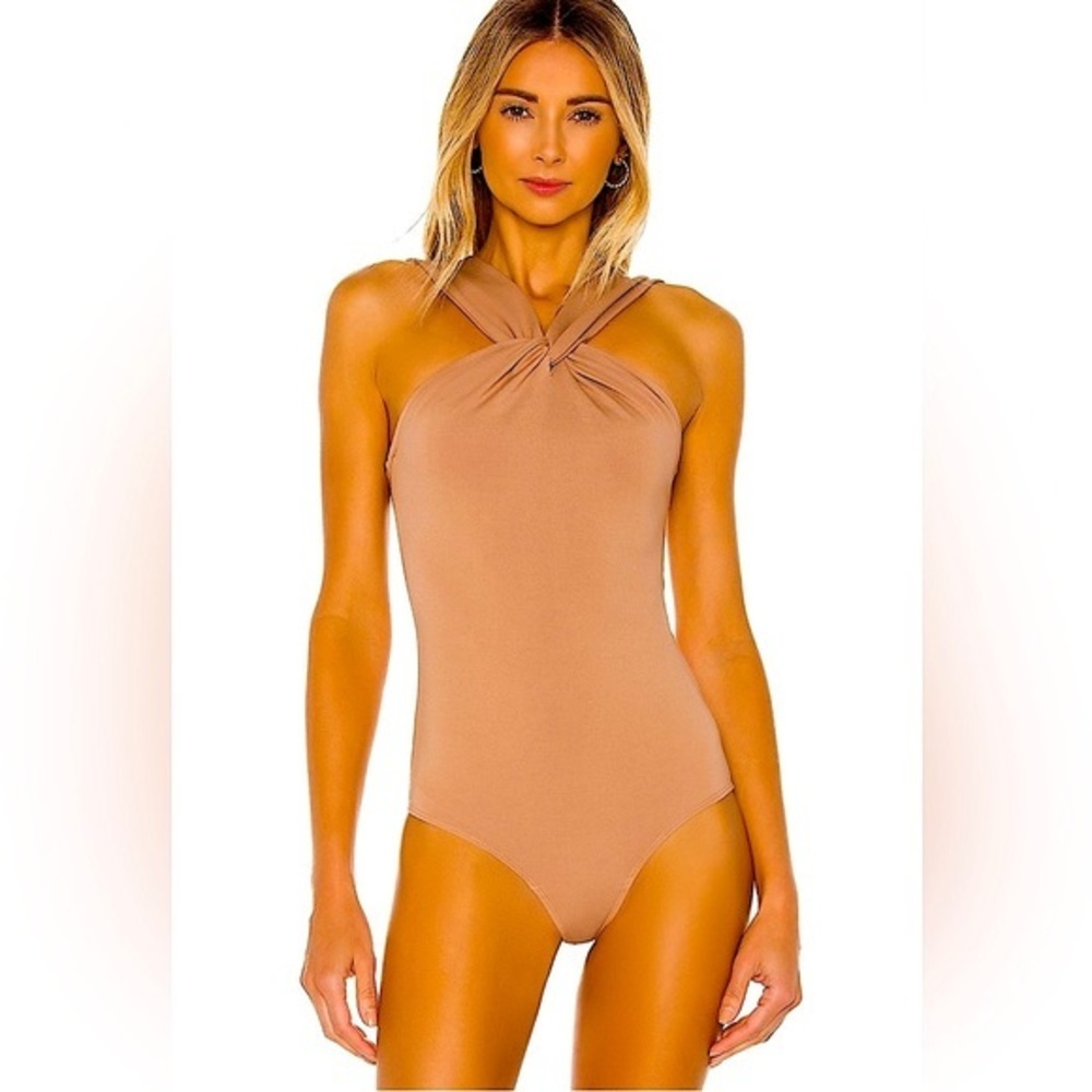 Revolve Therese Bodysuit, nude color  | Size Medium